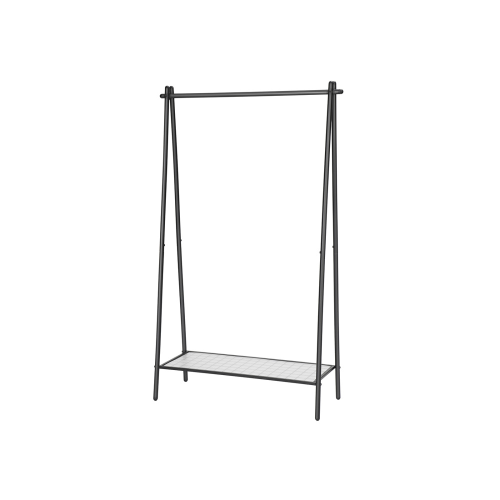 Produktbild för Clothes Rack Black 93x34x153cm
