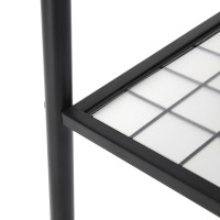 Produktbild för Clothes Rack Black 93x34x153cm