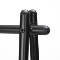 Produktbild för Clothes Rack Black 93x34x153cm