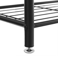 Produktbild för Clothes Horse X: Antique, Black 70x33x175cm