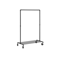 Produktbild för Garment Rack Black 100×50×163cm