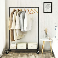 Produktbild för Garment Rack Black 100×50×163cm
