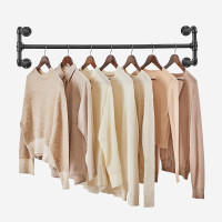 Produktbild för Clothes Rack Black 110x30x30cm