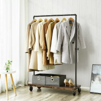 Produktbild för Clothes Rack Black, Retro Color 160x105x40 cm