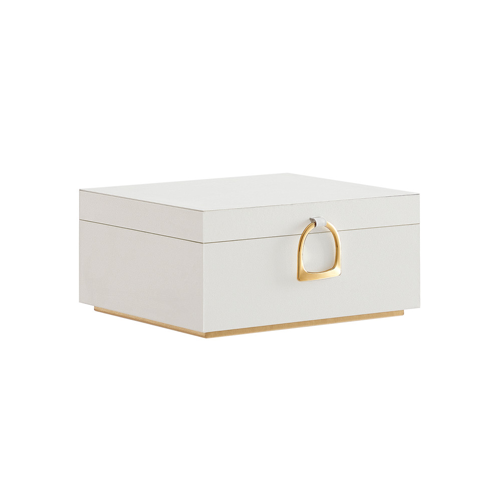 Produktbild för Jewelry Box White 24x21x11cm