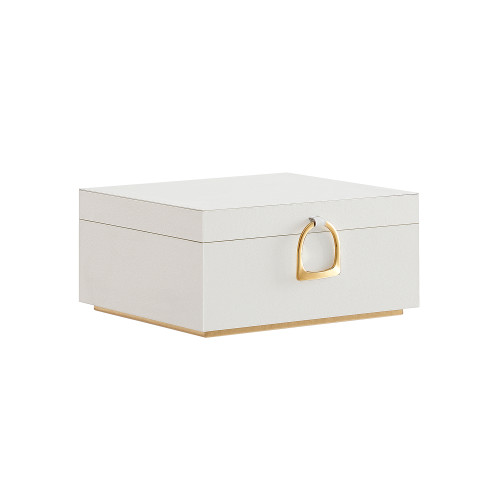 Songmics Jewelry Box White 24x21x11cm
