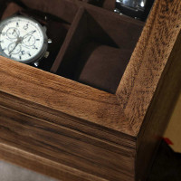 Produktbild för Watch Box Brown 27x20x13cm