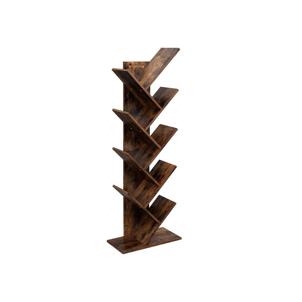 Produktbild för Bookcase X: Antique 50x25x142cm