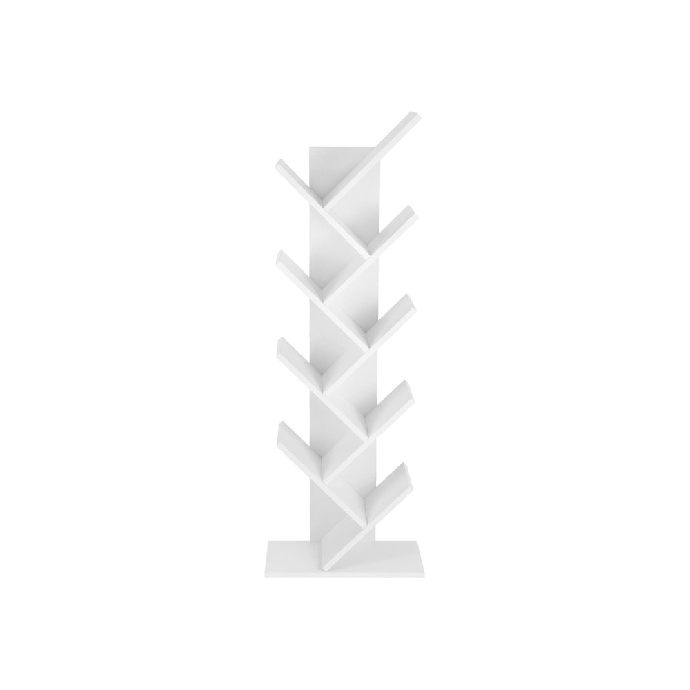 Produktbild för Bookcase White 50x25x142cm