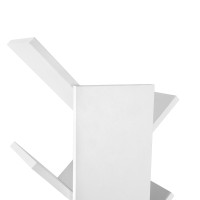 Produktbild för Bookcase White 50x25x142cm