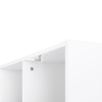 Produktbild för Bookcase White 98x30x100cm