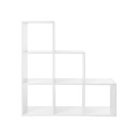 Produktbild för Bookcase White 98x98x29cm