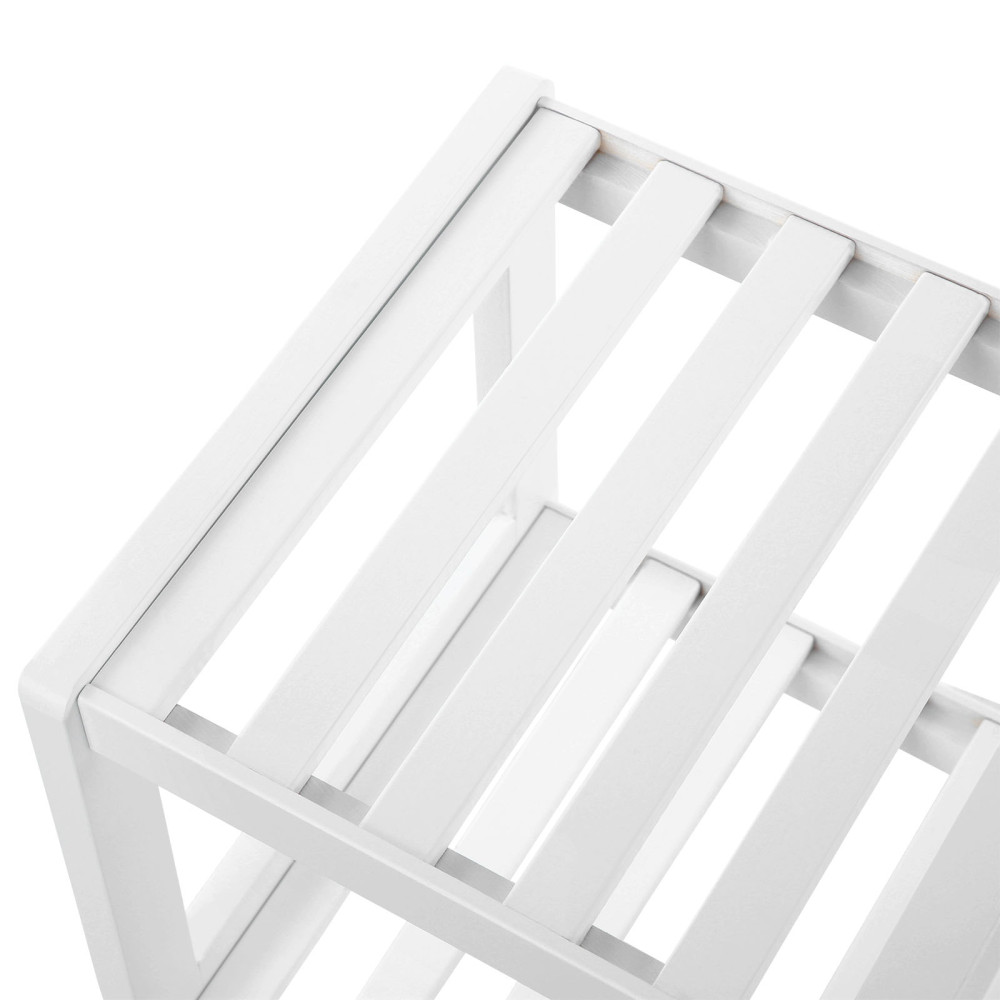 Produktbild för Shoe Rack White 70x26x33cm