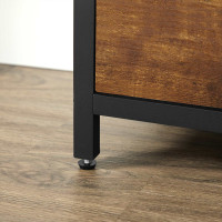 Produktbild för Shoe Rack Black, Antique Color 60x30x130cm