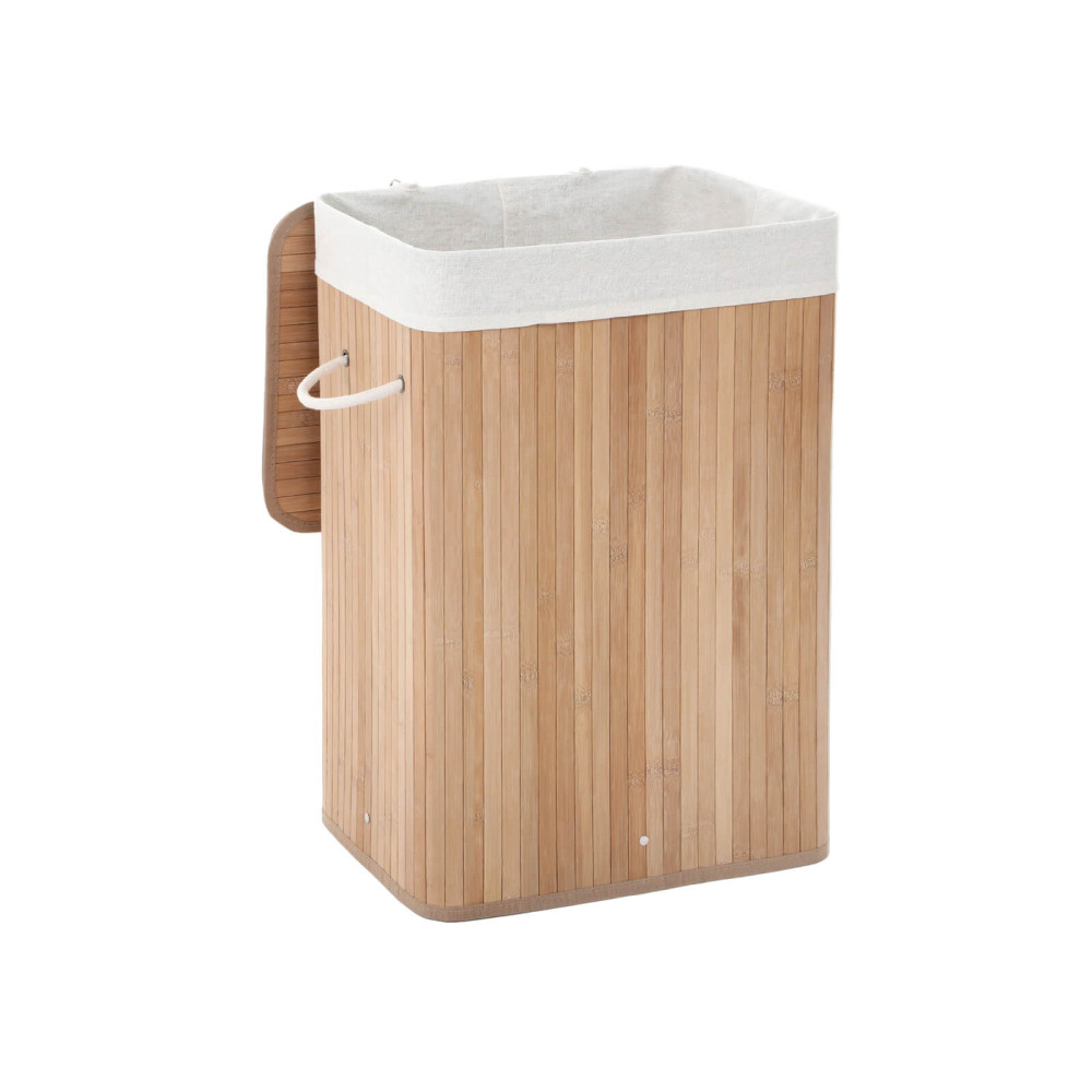 Produktbild för Laundry Hamper Natural 40×30×60cm