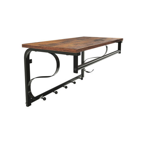 VASAGLE Coat Rack X: Antique, Black 60x30x32cm
