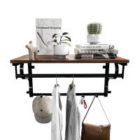 Produktbild för Coat Rack X: Antique, Black 66x30x27cm