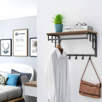 Produktbild för Coat Rack X: Antique, Black 66x30x27cm