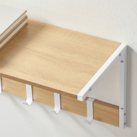 Produktbild för Wall Shelf Yellow 50x24x27cm