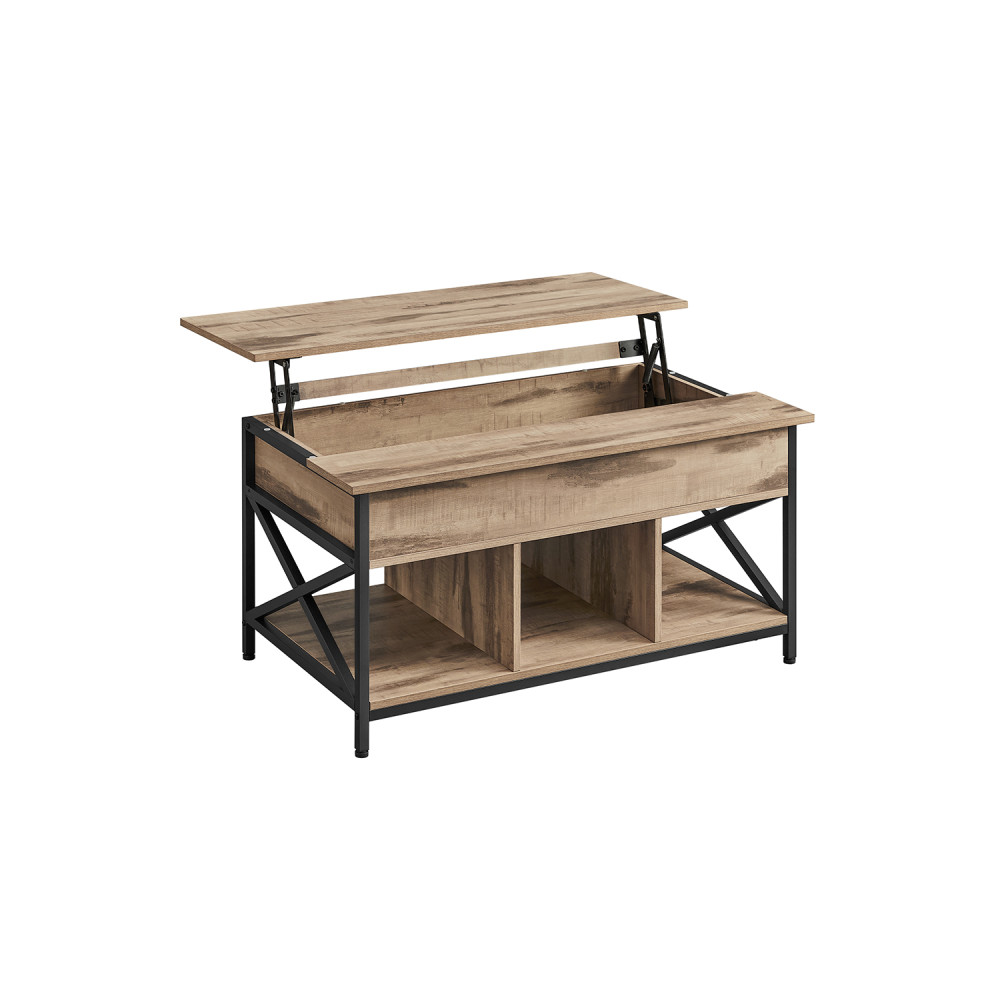 Produktbild för Coffee Table 100x60x(48—62)cm