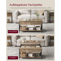 Produktbild för Coffee Table 100x60x(48—62)cm