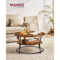Produktbild för Coffee Table X: Antique, Black 80x80x47cm