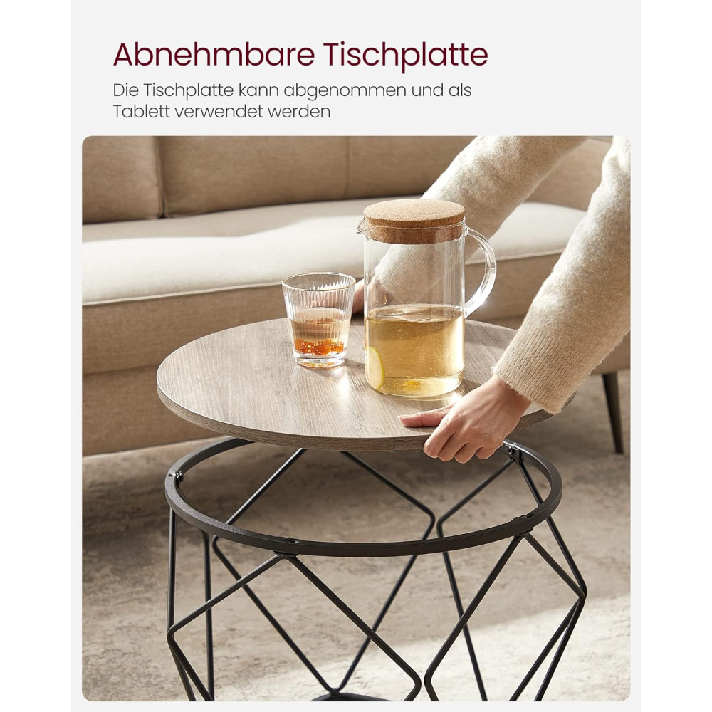 Produktbild för Coffee Table 50x50x41cm