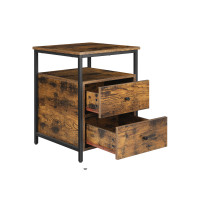 Produktbild för End Table Black 45x45x60cm