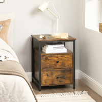 Produktbild för End Table Black 45x45x60cm