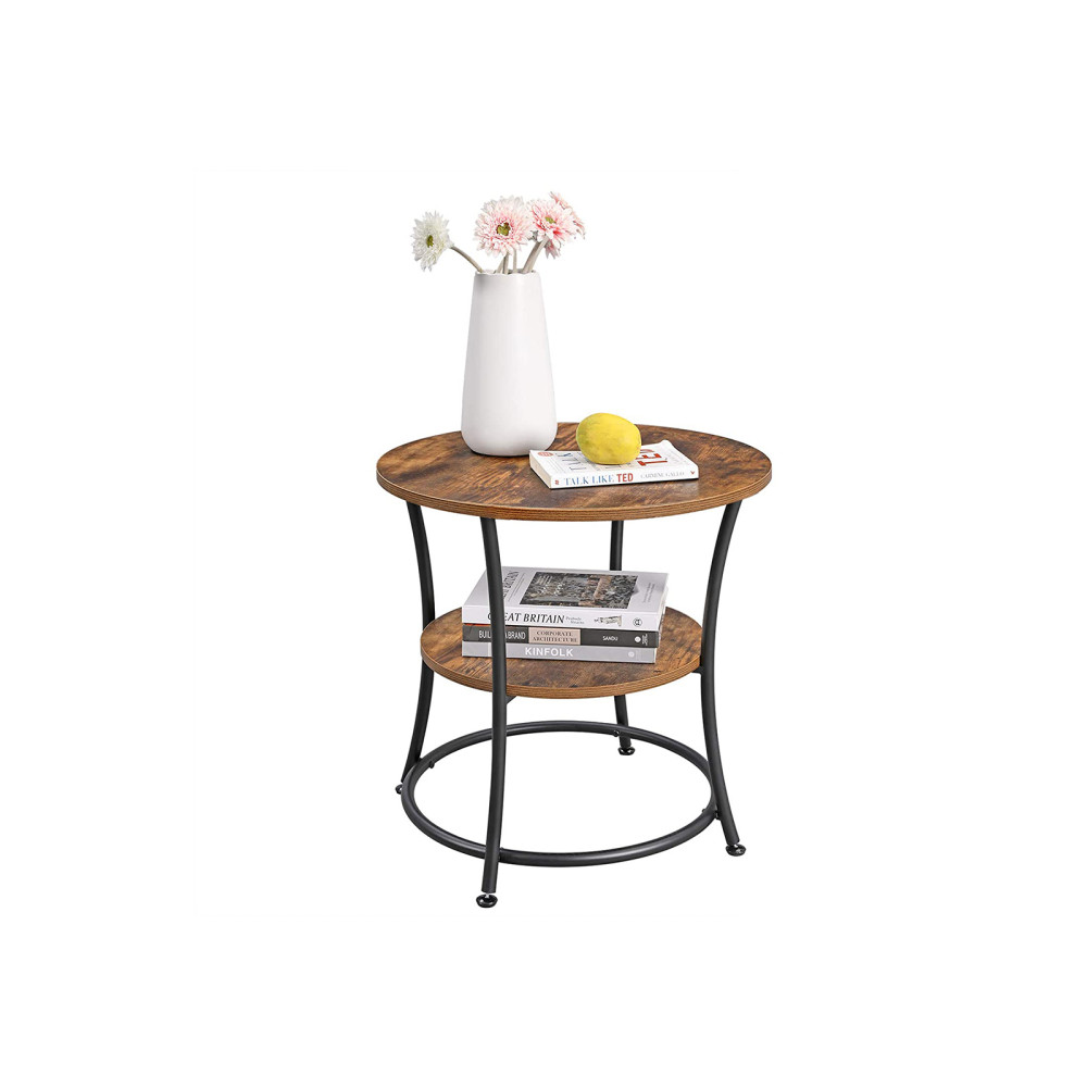 Produktbild för Side Table X: Antique, Black 55x55x55cm