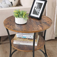 Produktbild för Side Table X: Antique, Black 55x55x55cm