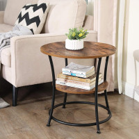 Produktbild för Side Table X: Antique, Black 55x55x55cm