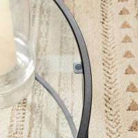 Produktbild för Coffee Table Black 84x84x46cm