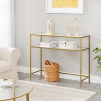 Produktbild för Console Table Gold 100x35x80cm