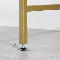 Produktbild för Console Table Gold 100x35x80cm