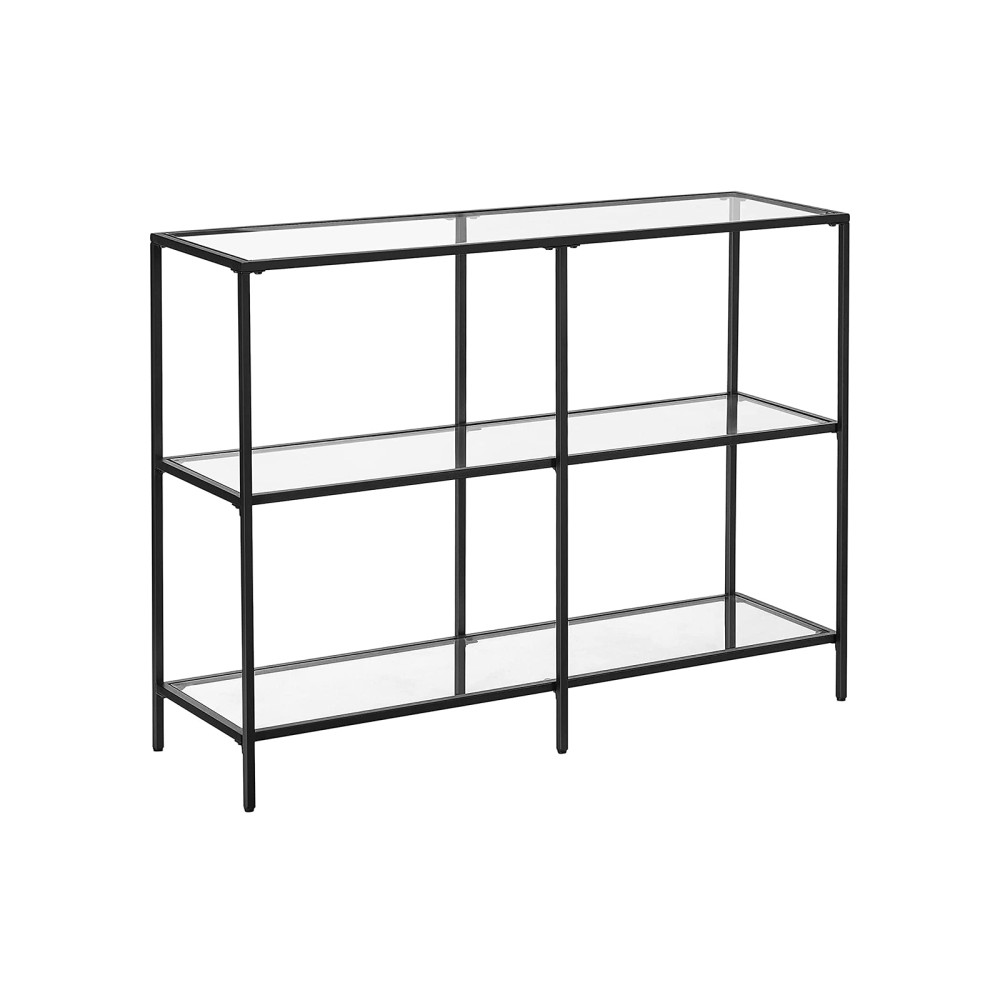 Produktbild för Storage Rack Black, Black 100x73x30cm