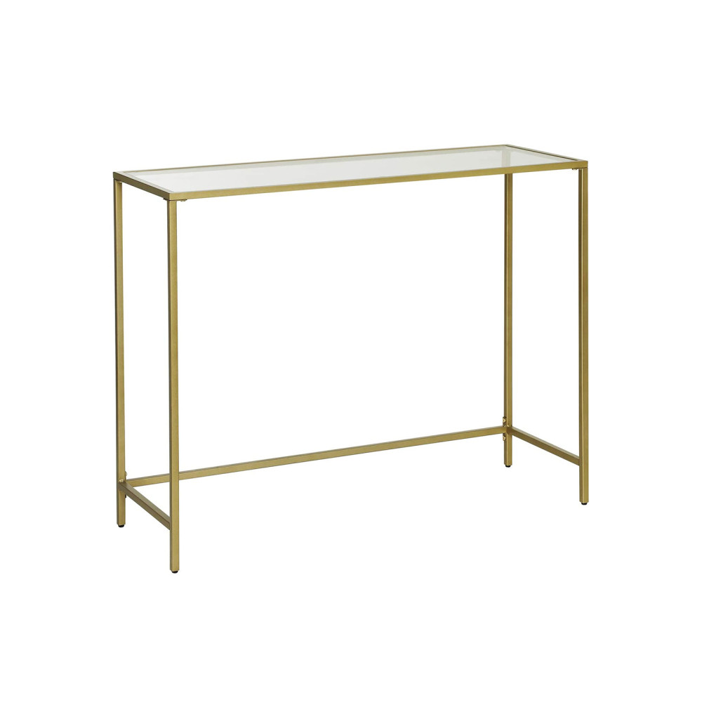 Produktbild för Console Table Gold 100x35x80cm