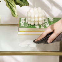 Produktbild för Console Table Gold 100x35x80cm