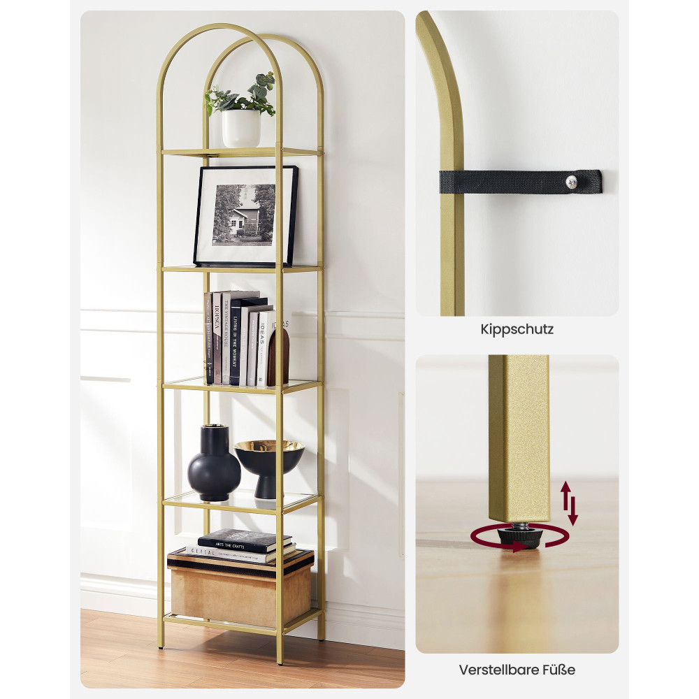Produktbild för Bookcase White 40x30x183cm