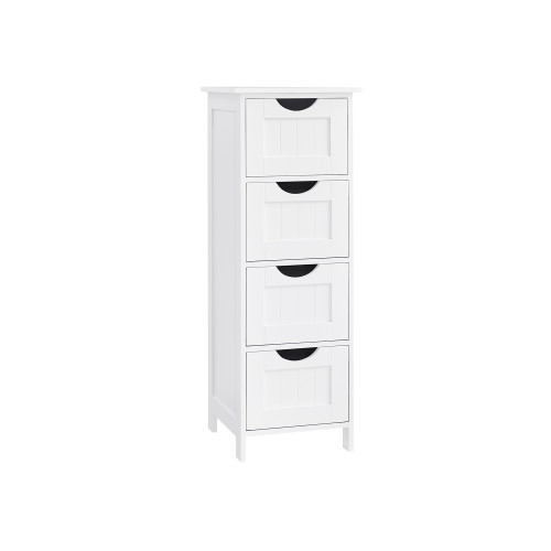 VASAGLE Floor Cabinet White 30x30x82cm