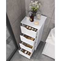 Produktbild för Floor Cabinet White 30x30x82cm