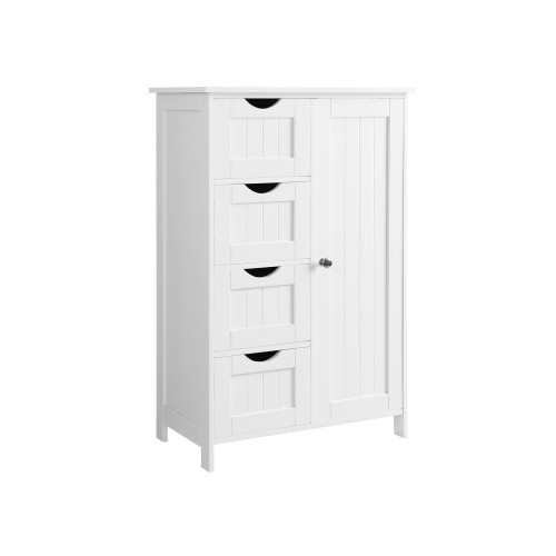 VASAGLE Floor Cabinet White 55x30x81cm