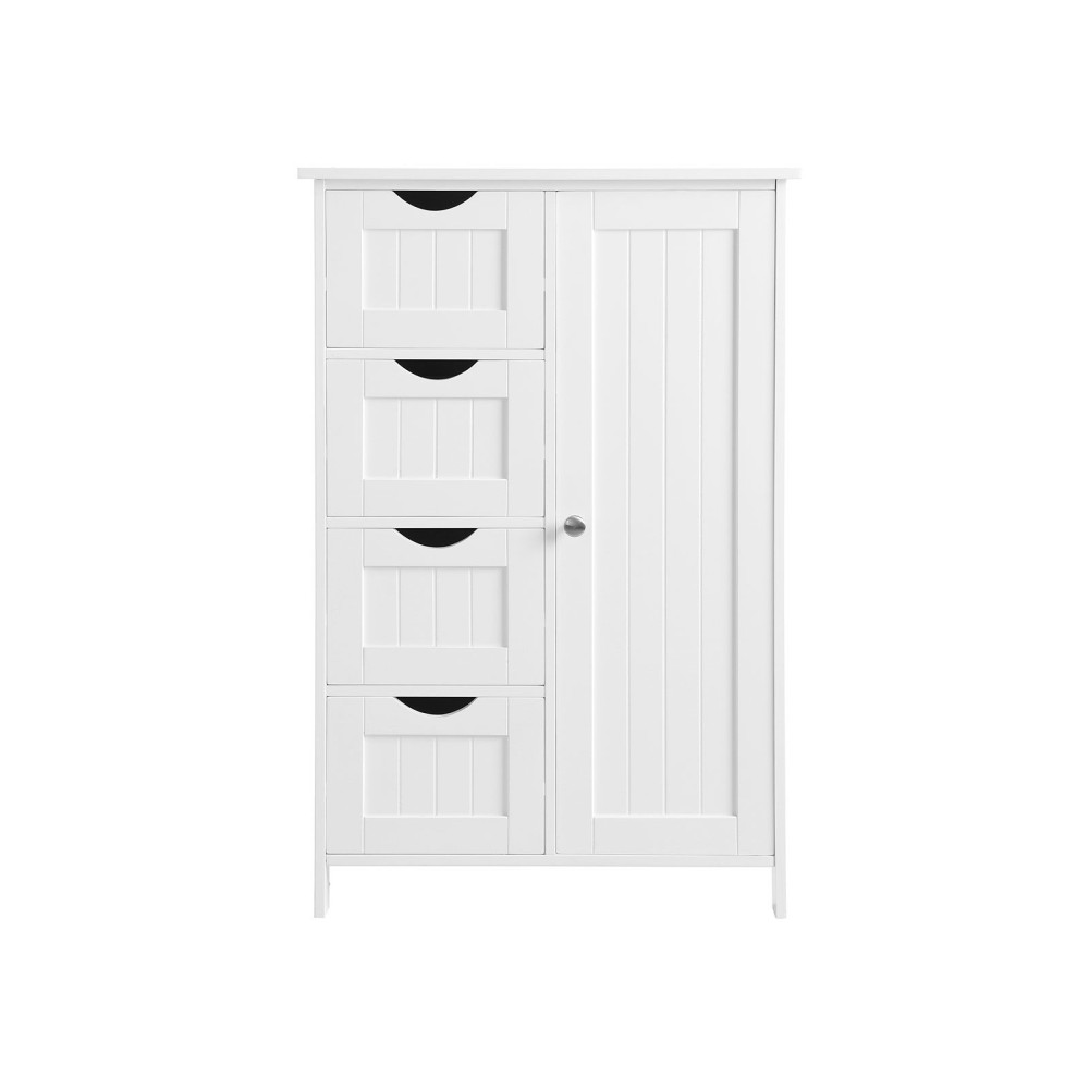 Produktbild för Floor Cabinet White 55x30x81cm