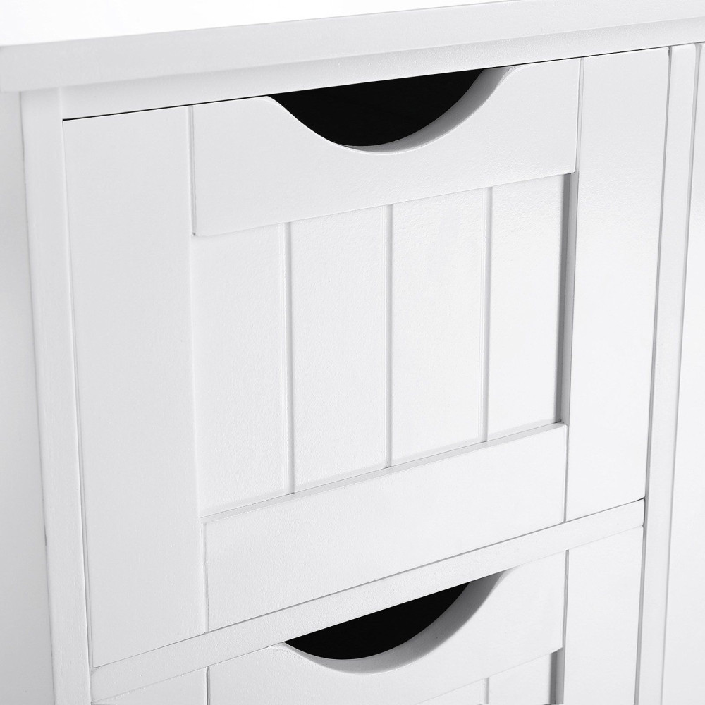 Produktbild för Floor Cabinet White 55x30x81cm