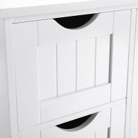 Produktbild för Floor Cabinet White 55x30x81cm
