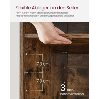 Produktbild för Shoe Bench Yellowish Brown 104x30x48cm