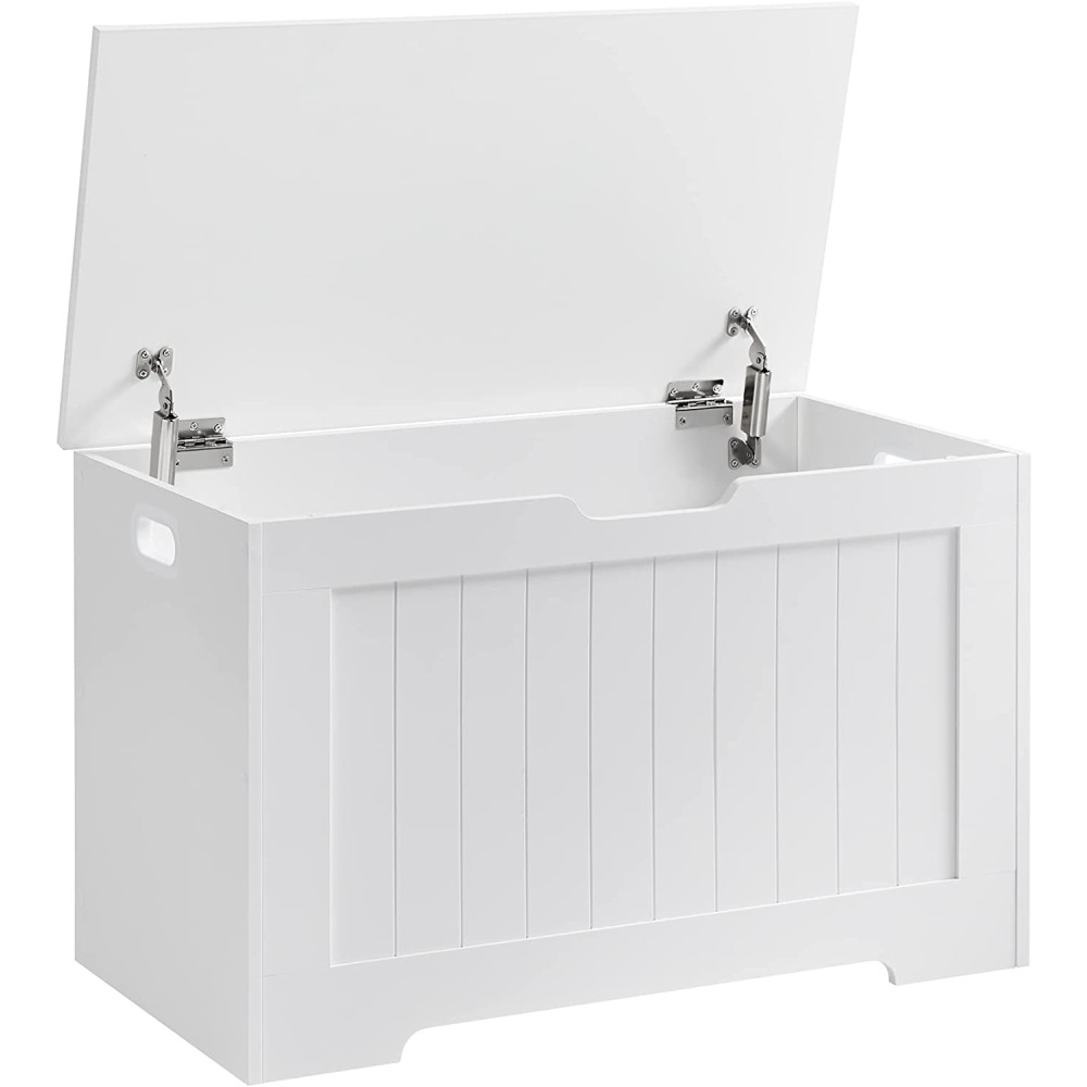 Produktbild för Shoe Bench White 76x40x48cm