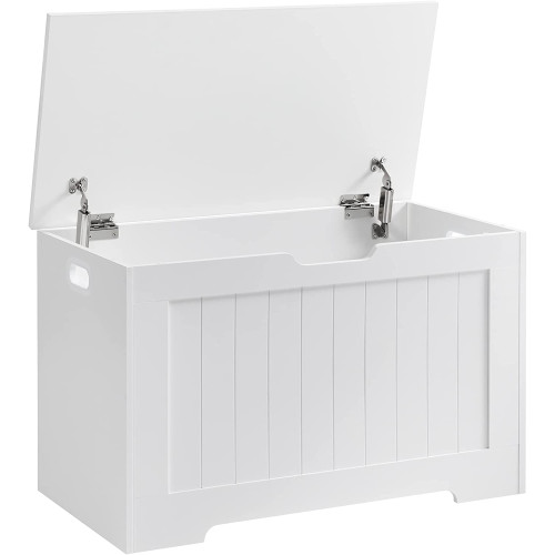 VASAGLE Shoe Bench White 76x40x48cm