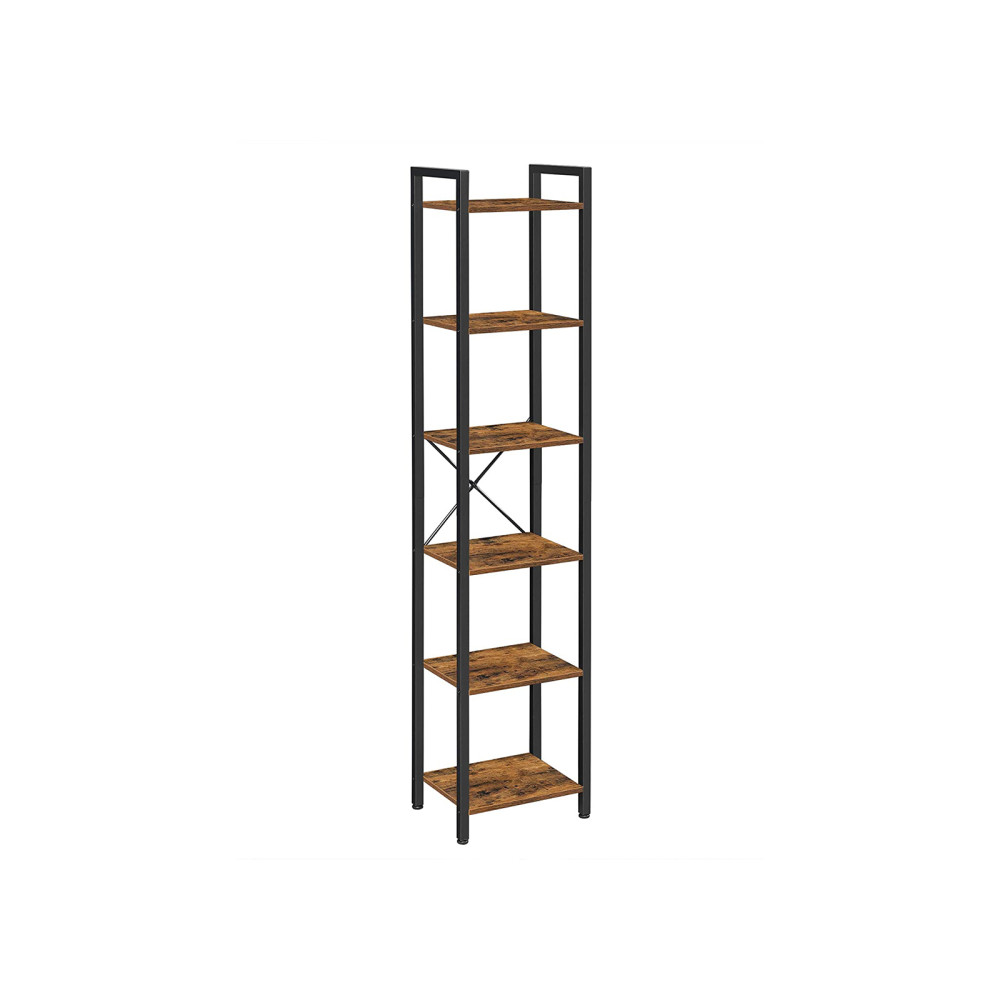 Produktbild för Bookcase Black, Retro Color 40x30x188cm