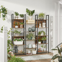 Produktbild för Ladder Shelf Black, Retro Color 158x24x166cm